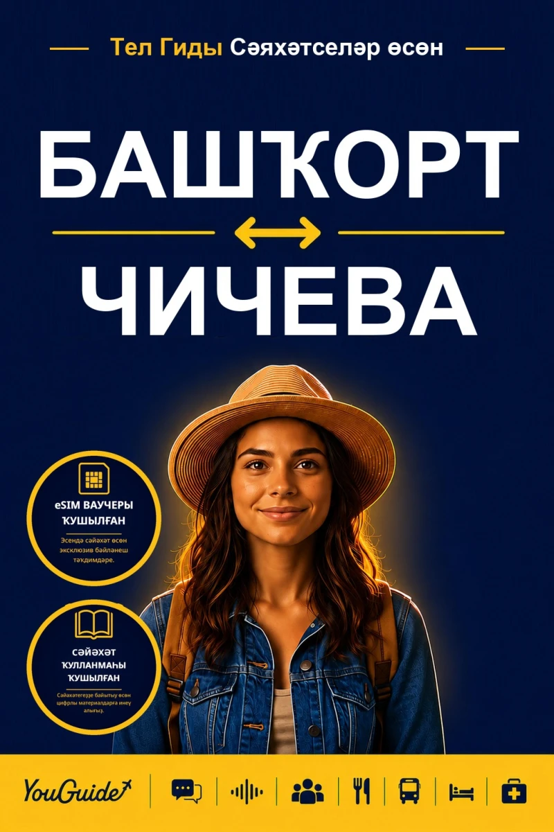 Portada: The Language Guide for Travelers - Bashkir to Chichewa
