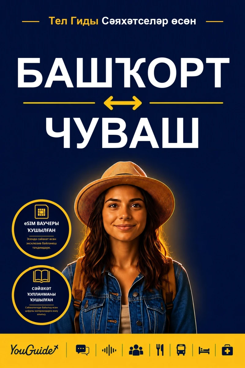 Portada: The Language Guide for Travelers - Bashkir to Chuvash