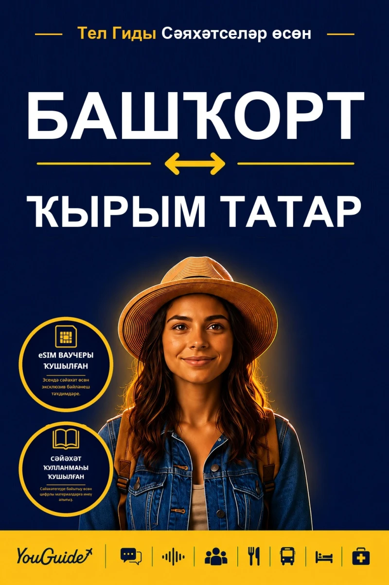 Portada: The Language Guide for Travelers - Bashkir to Crimean Tatar