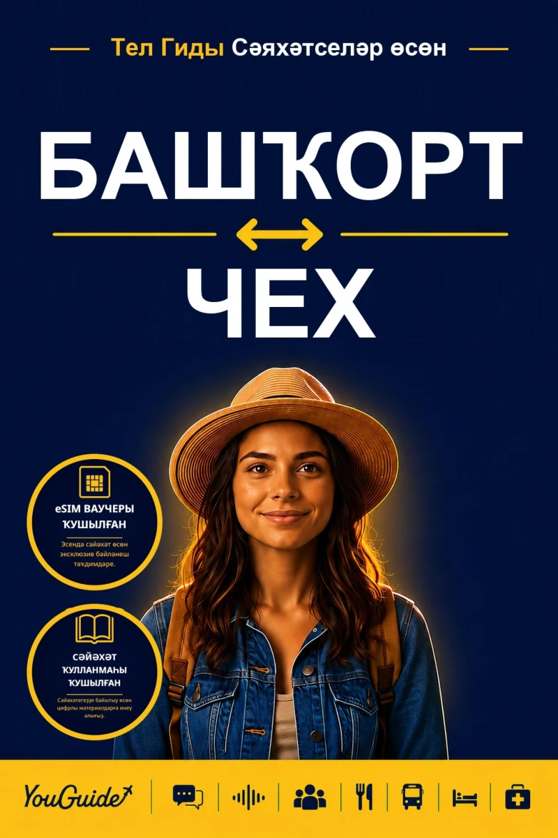 Portada: The Language Guide for Travelers - Bashkir to Czech