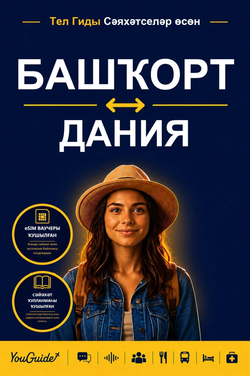 Portada: The Language Guide for Travelers - Bashkir to Danish
