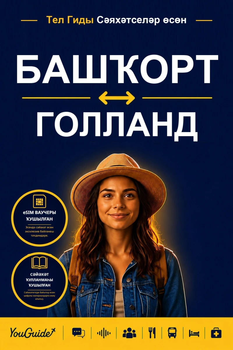 Portada: The Language Guide for Travelers - Bashkir to Dutch