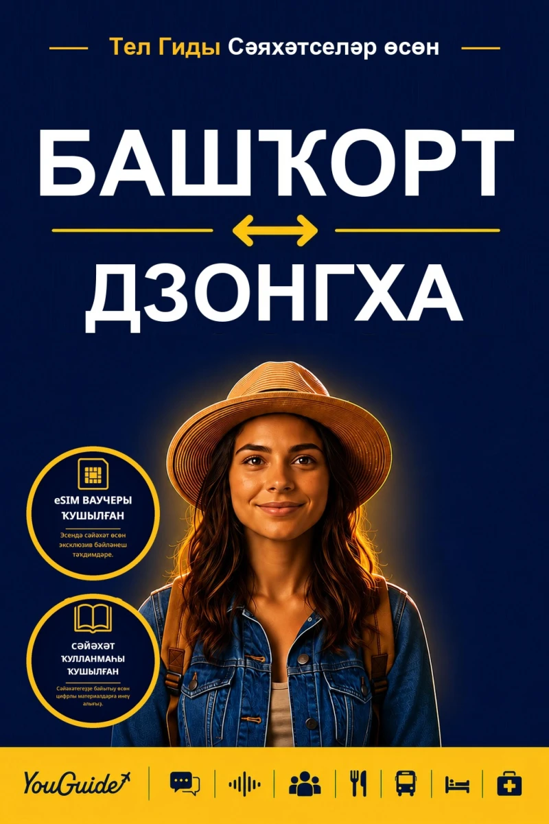 Portada: The Language Guide for Travelers - Bashkir to Dzongkha