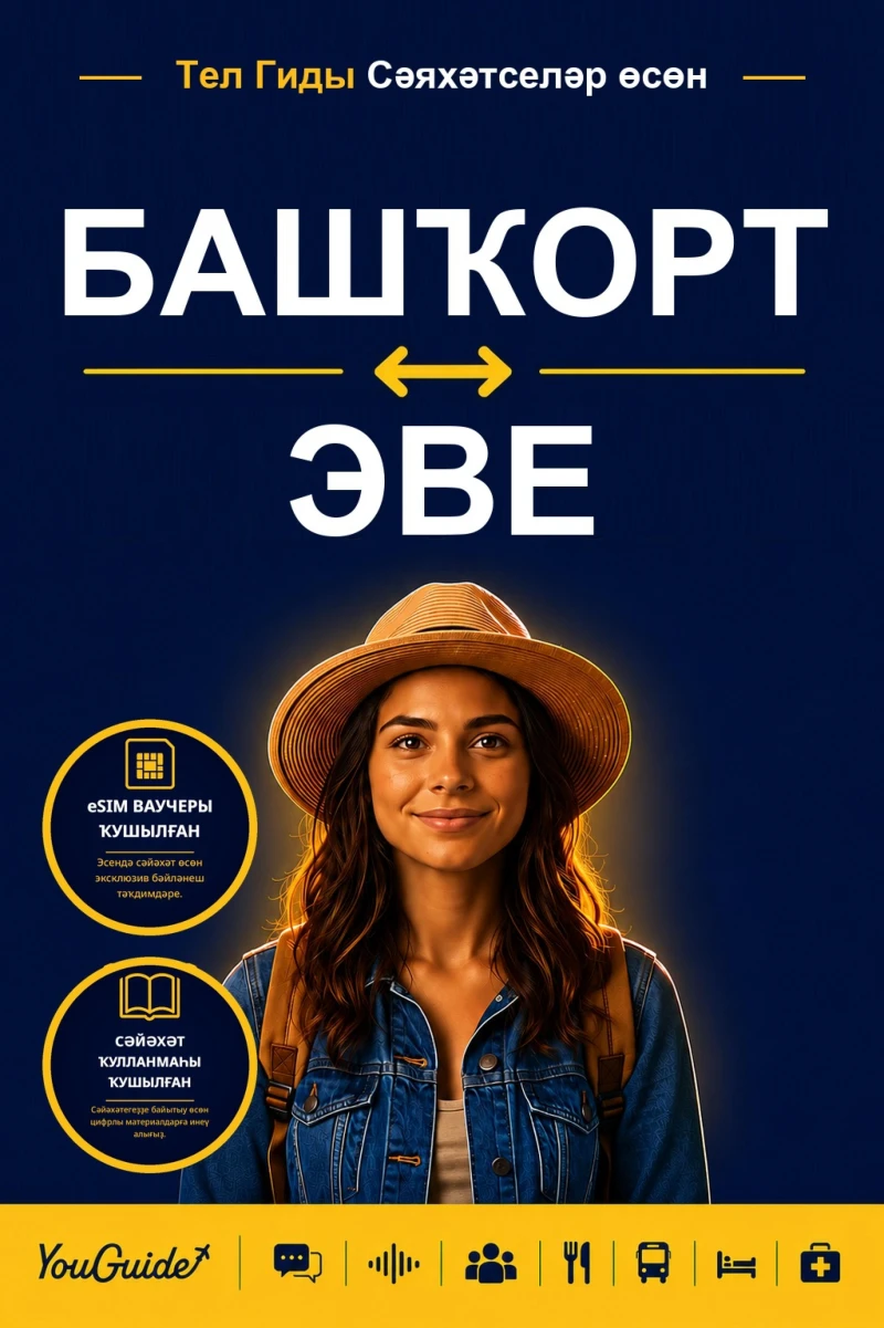 Portada: The Language Guide for Travelers - Bashkir to Ewe