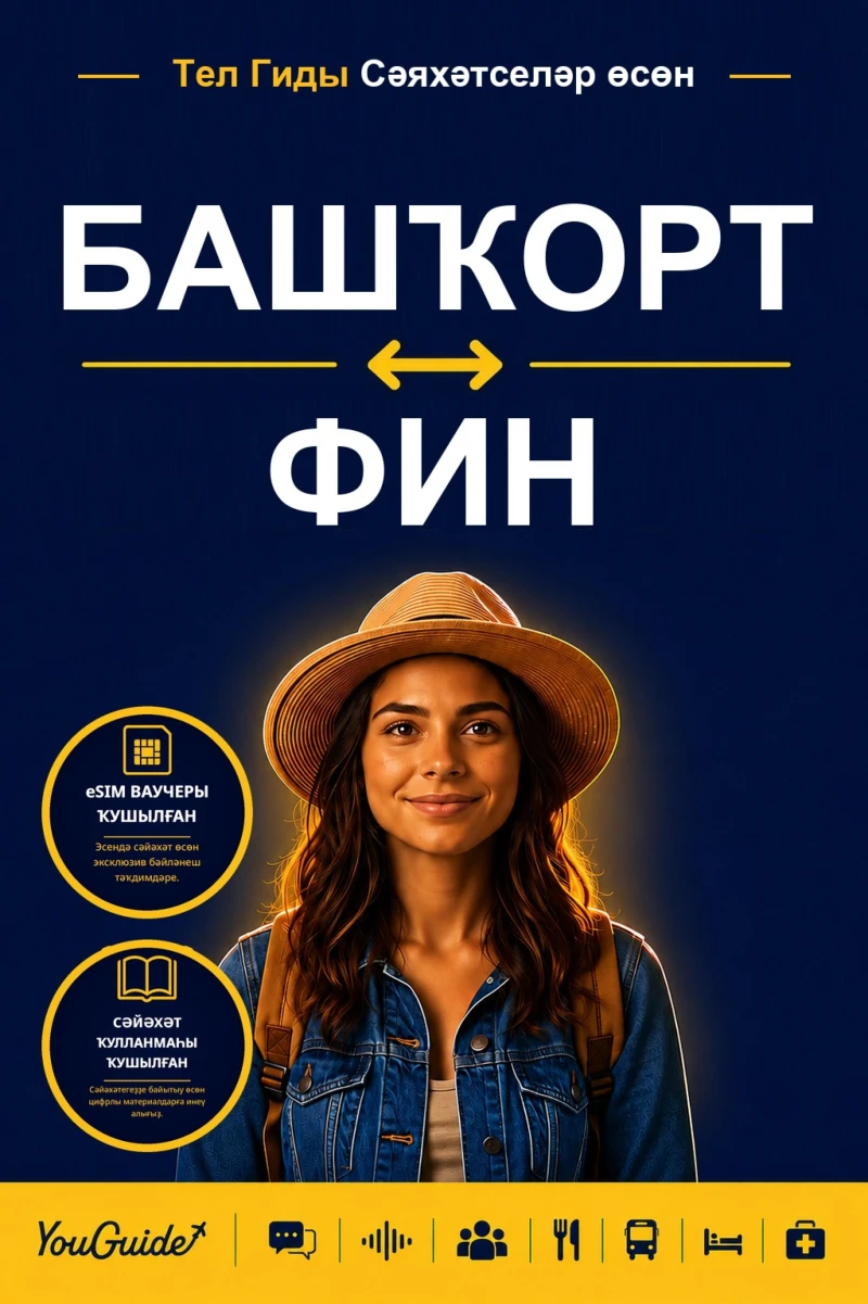 Portada: The Language Guide for Travelers - Bashkir to Finnish