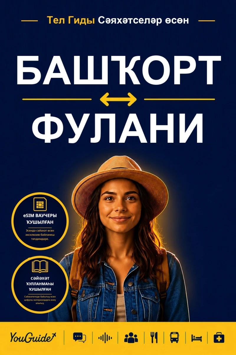 Portada: The Language Guide for Travelers - Bashkir to Fulani