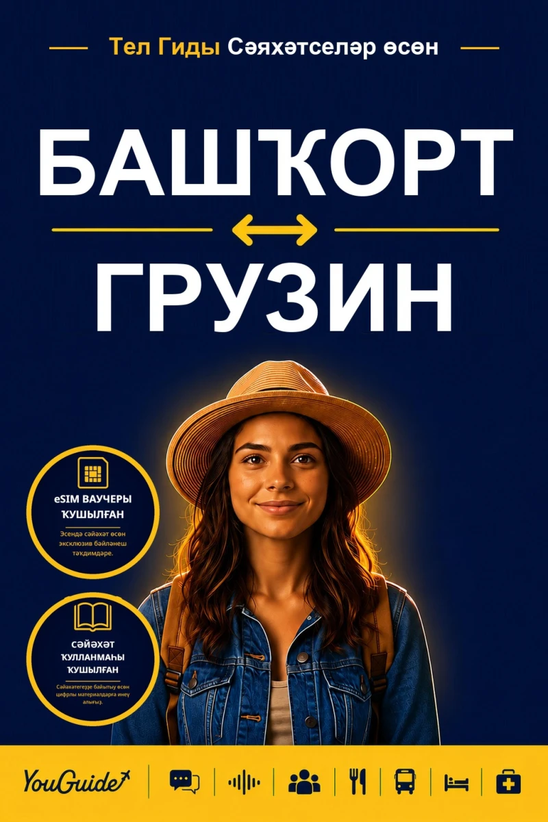 Portada: The Language Guide for Travelers - Bashkir to Georgian