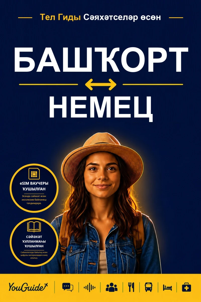 Portada: The Language Guide for Travelers - Bashkir to German