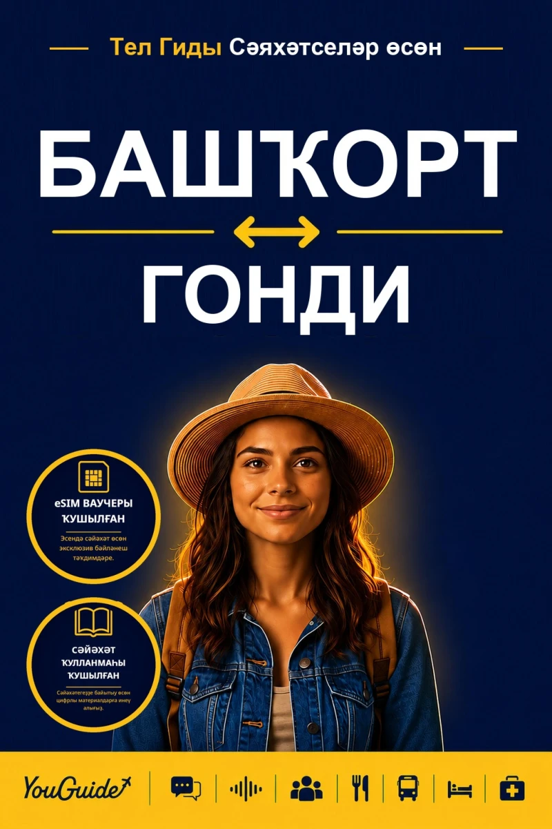 Portada: The Language Guide for Travelers - Bashkir to Gondi