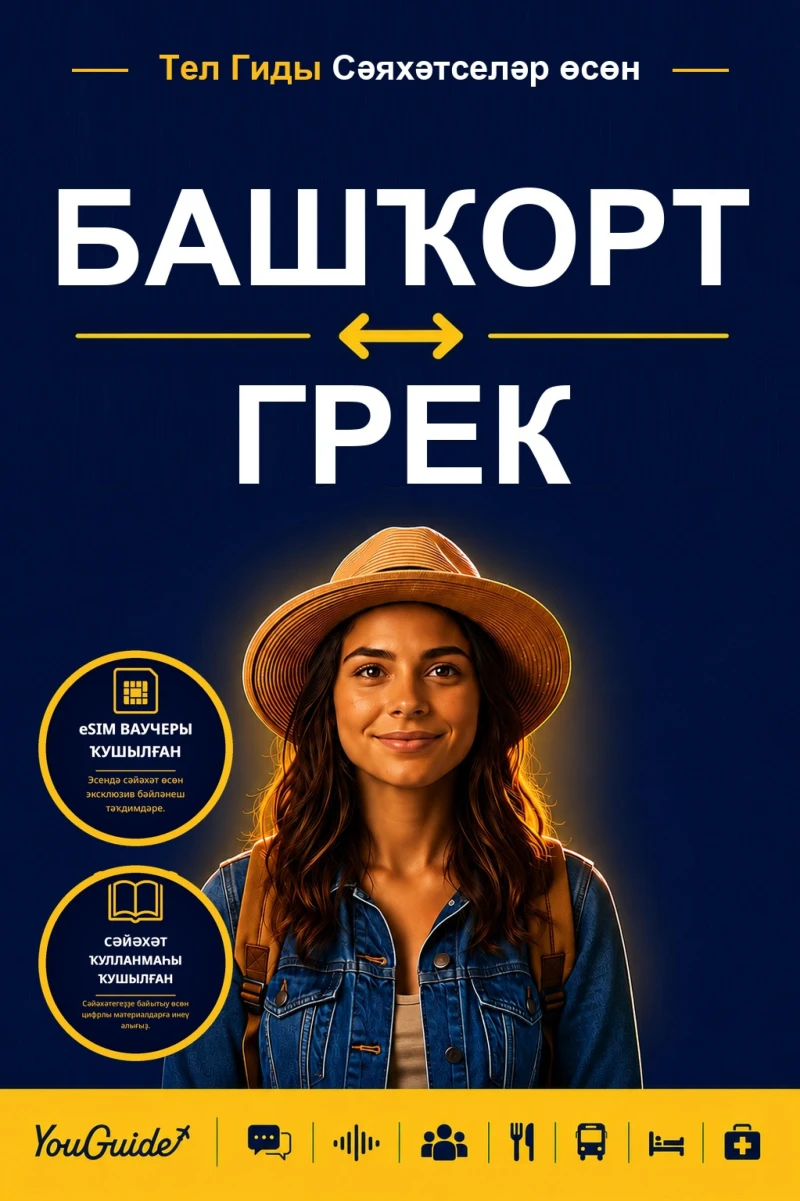 Portada: The Language Guide for Travelers - Bashkir to Greek