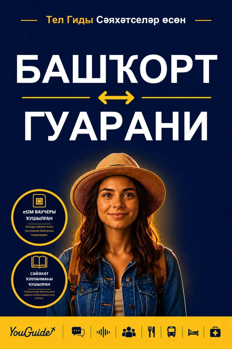Portada: The Language Guide for Travelers - Bashkir to Guarani