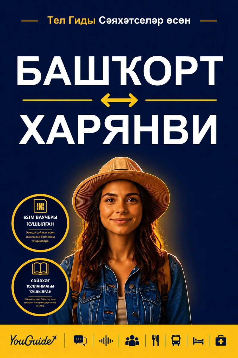 Portada: The Language Guide for Travelers - Bashkir to Haryanvi