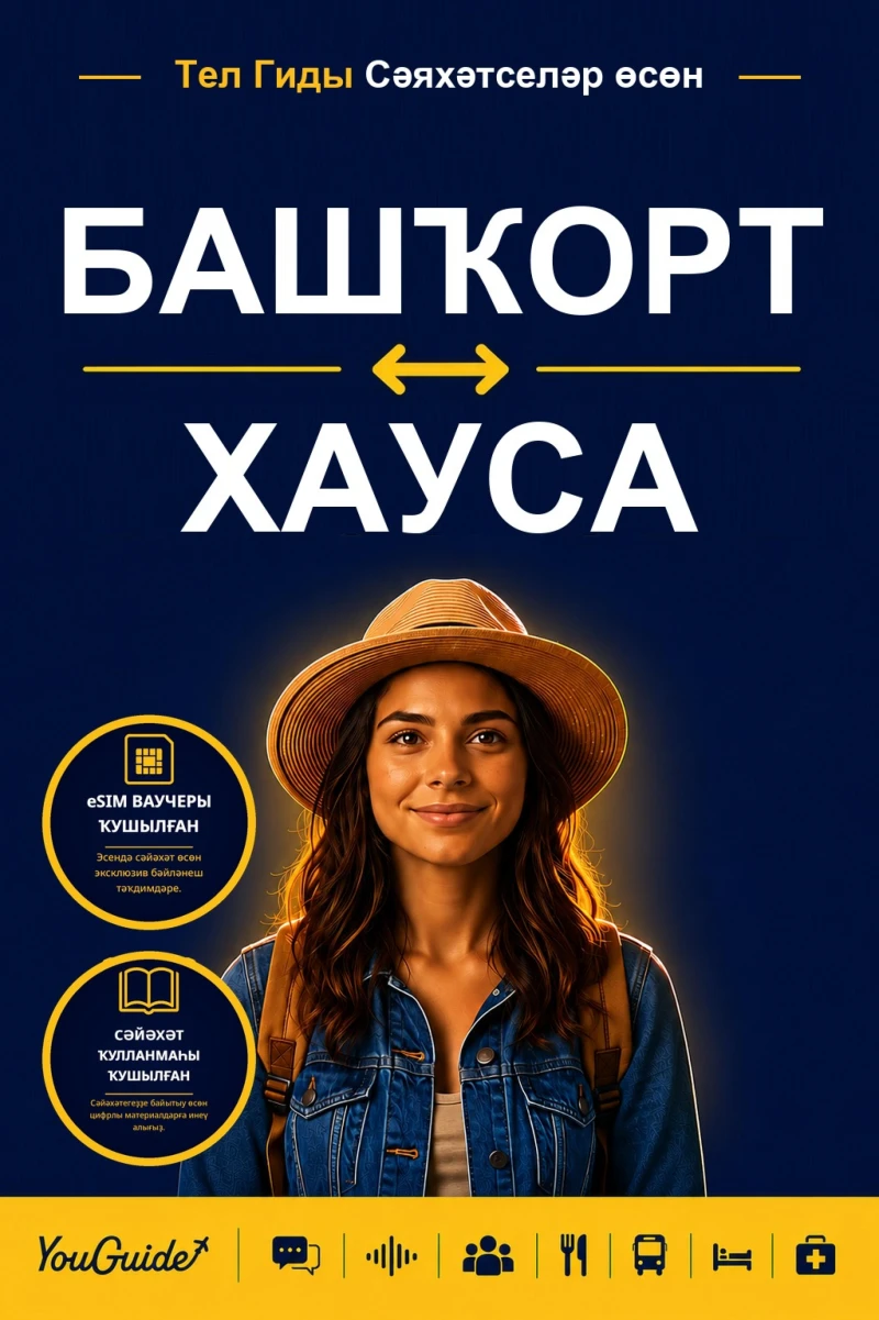 Portada: The Language Guide for Travelers - Bashkir to Hausa