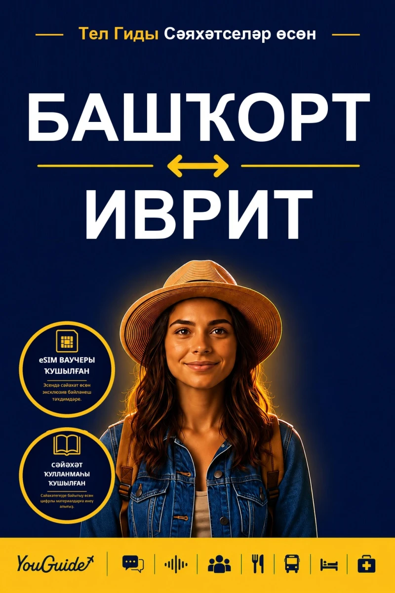 Portada: The Language Guide for Travelers - Bashkir to Hebrew
