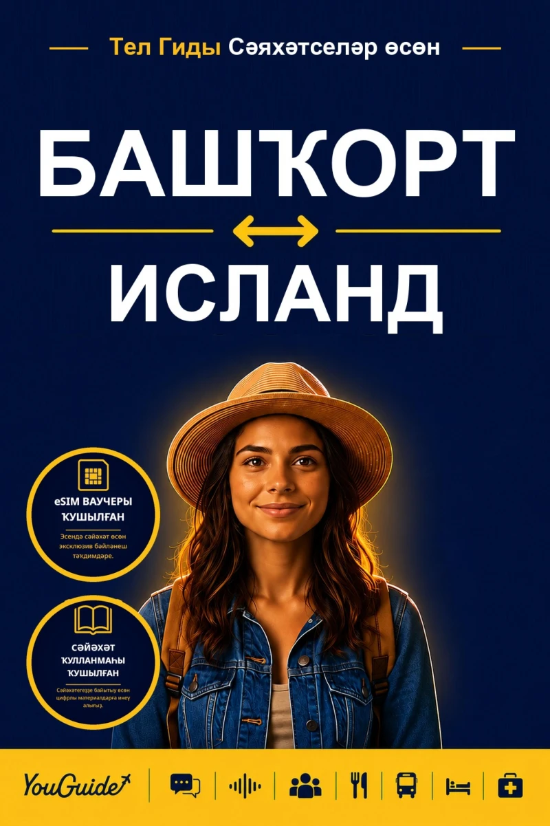 Portada: The Language Guide for Travelers - Bashkir to Icelandic