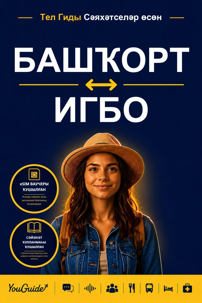 Portada: The Language Guide for Travelers - Bashkir to Igbo