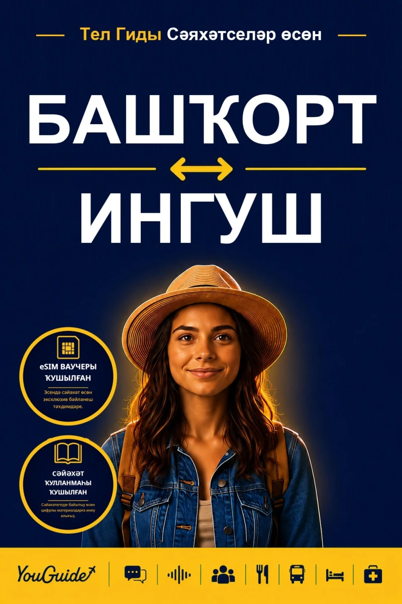 Portada: The Language Guide for Travelers - Bashkir to Ingush