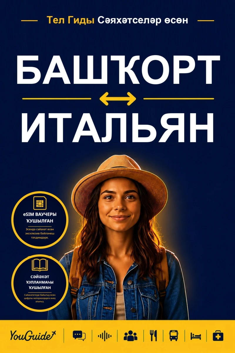 Portada: The Language Guide for Travelers - Bashkir to Italian