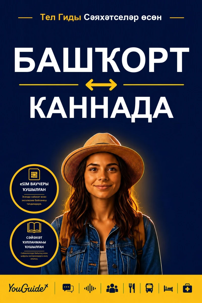 Portada: The Language Guide for Travelers - Bashkir to Kannada
