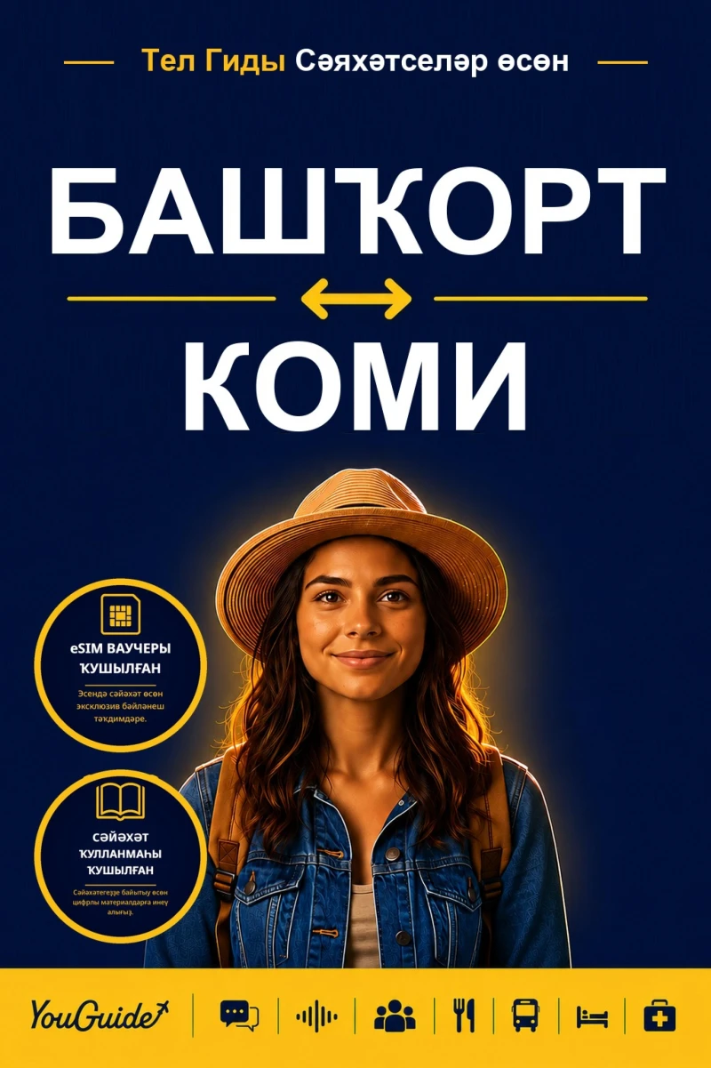 Portada: The Language Guide for Travelers - Bashkir to Komi