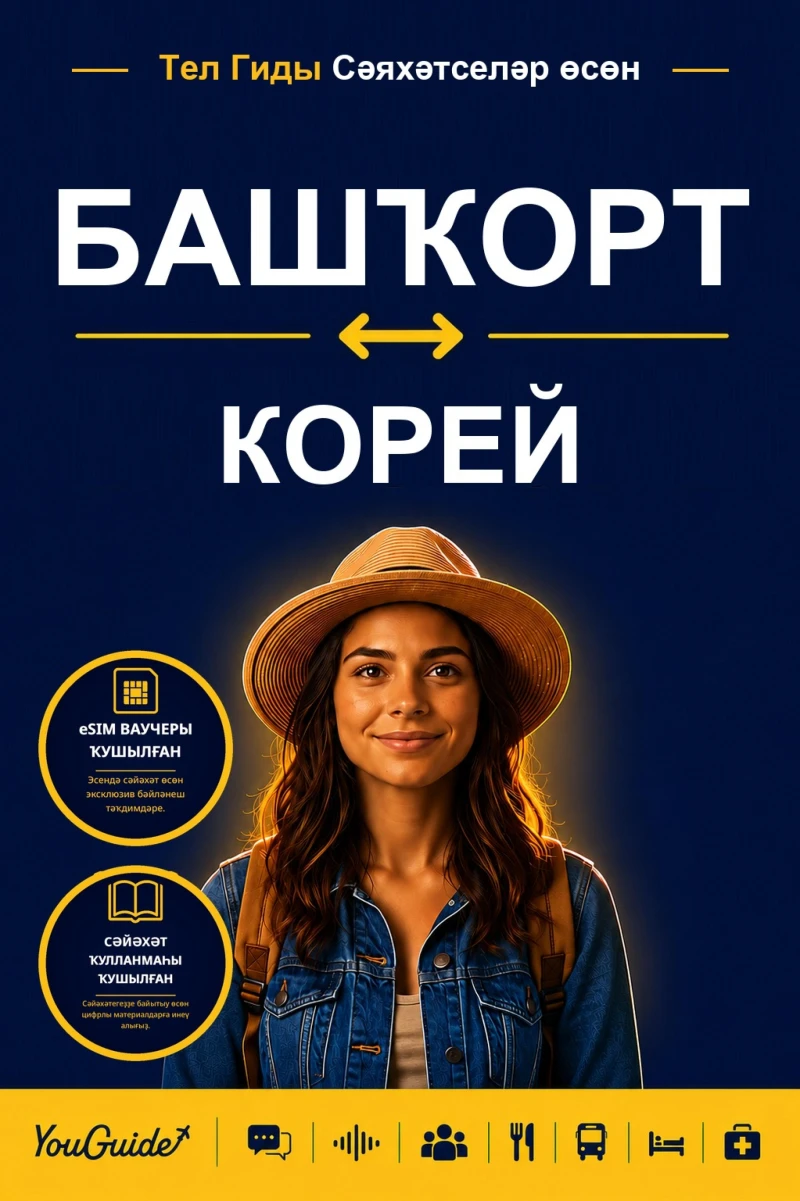 Portada: The Language Guide for Travelers - Bashkir to Korean