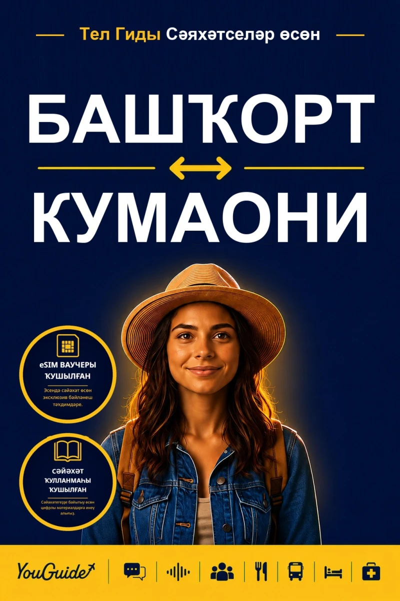 Portada: The Language Guide for Travelers - Bashkir to Kumaoni