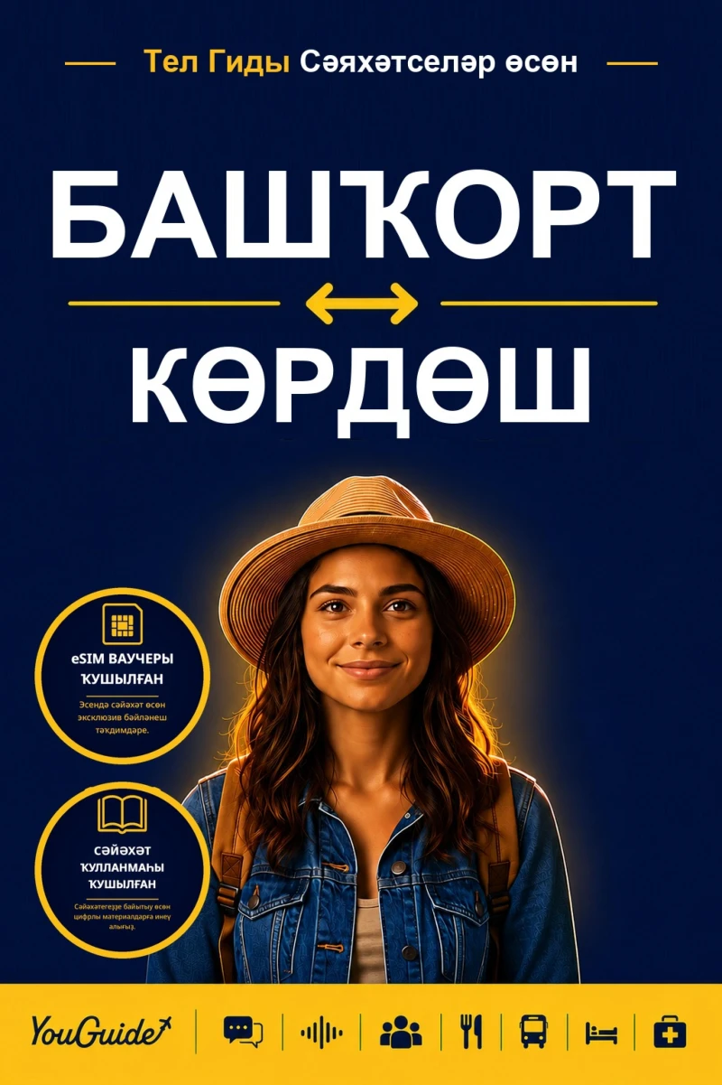 Portada: The Language Guide for Travelers - Bashkir to Kurdish