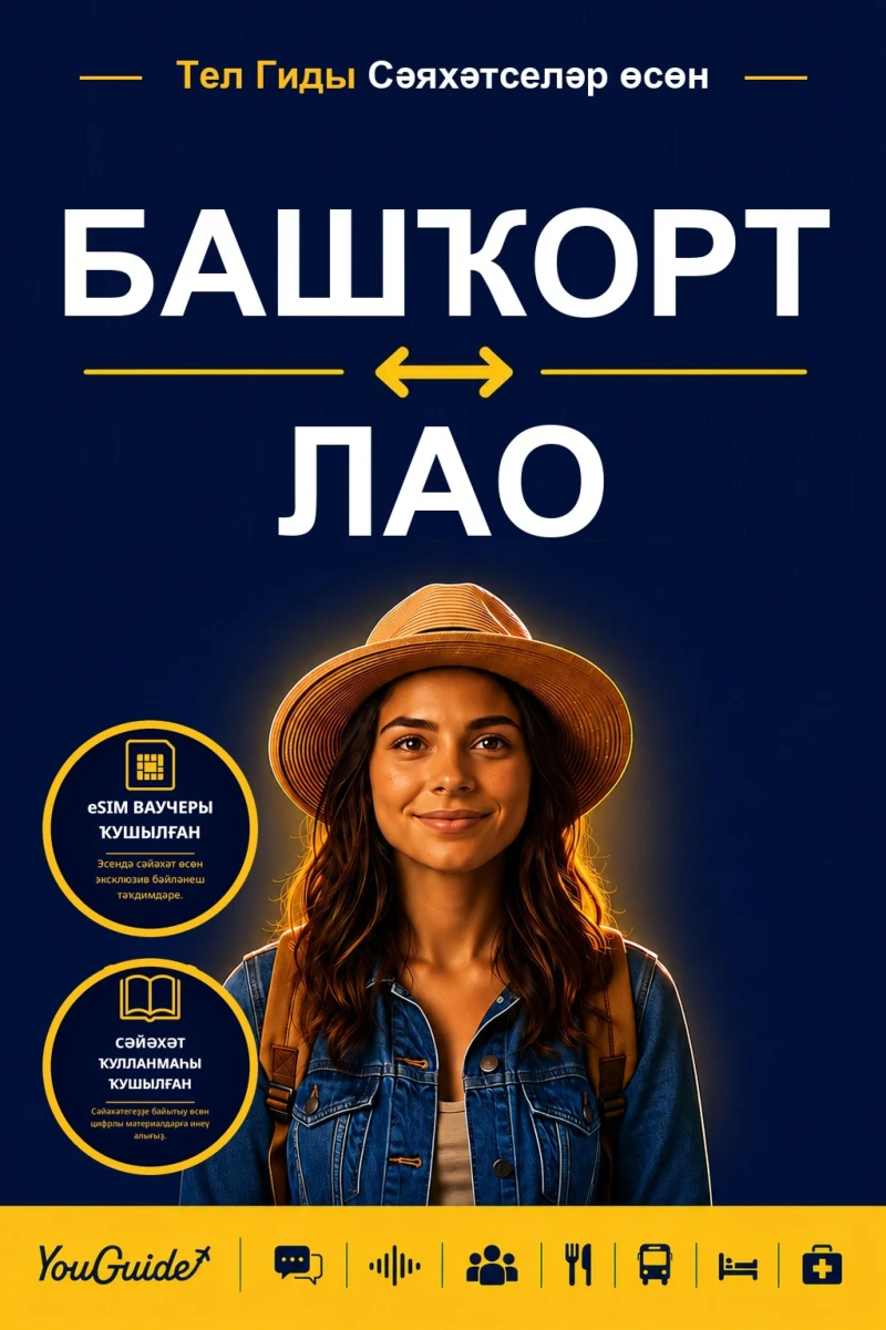 Portada: The Language Guide for Travelers - Bashkir to Lao