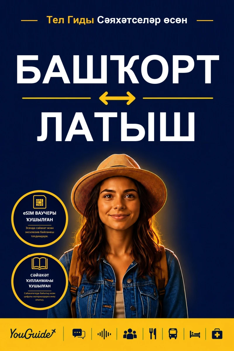 Portada: The Language Guide for Travelers - Bashkir to Latvian