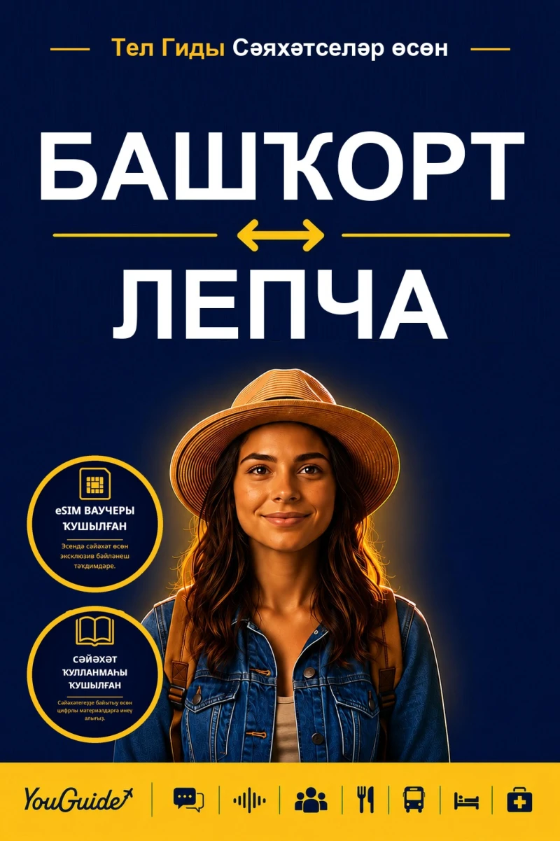 Portada: The Language Guide for Travelers - Bashkir to Lepcha