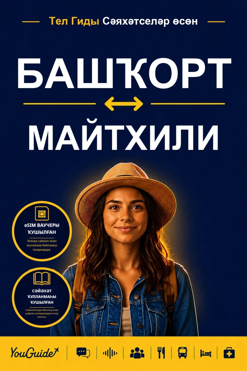 Portada: The Language Guide for Travelers - Bashkir to Maithili
