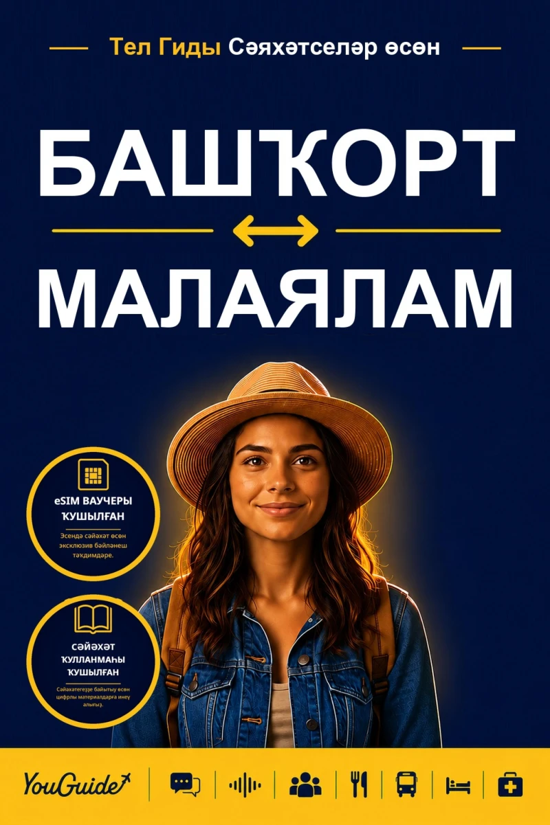 Portada: The Language Guide for Travelers - Bashkir to Malayalam