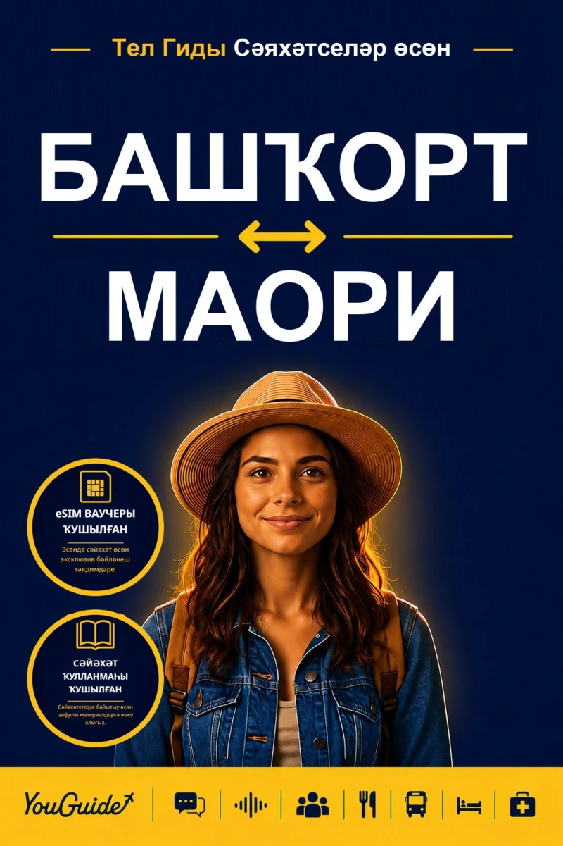 Portada: The Language Guide for Travelers - Bashkir to Maori