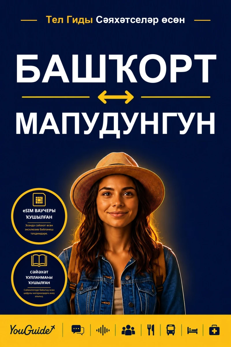 Portada: The Language Guide for Travelers - Bashkir to Mapudungun