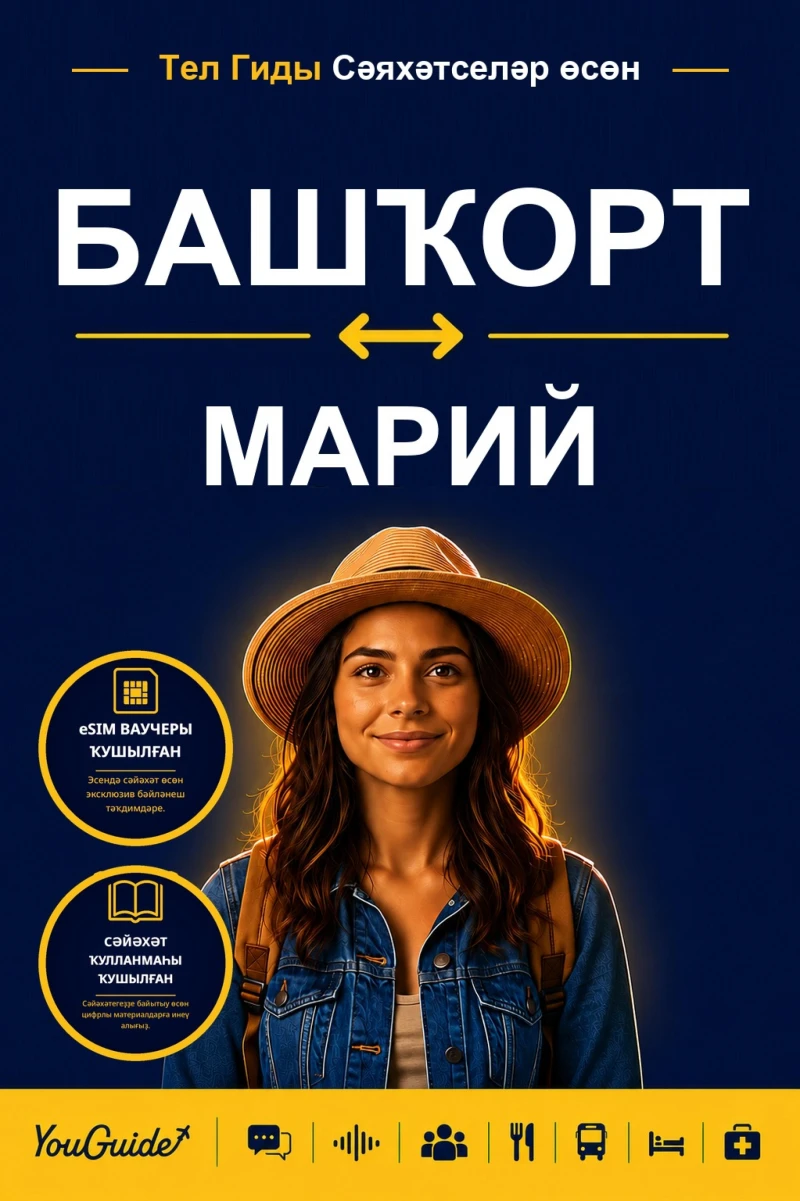 Portada: The Language Guide for Travelers - Bashkir to Mari
