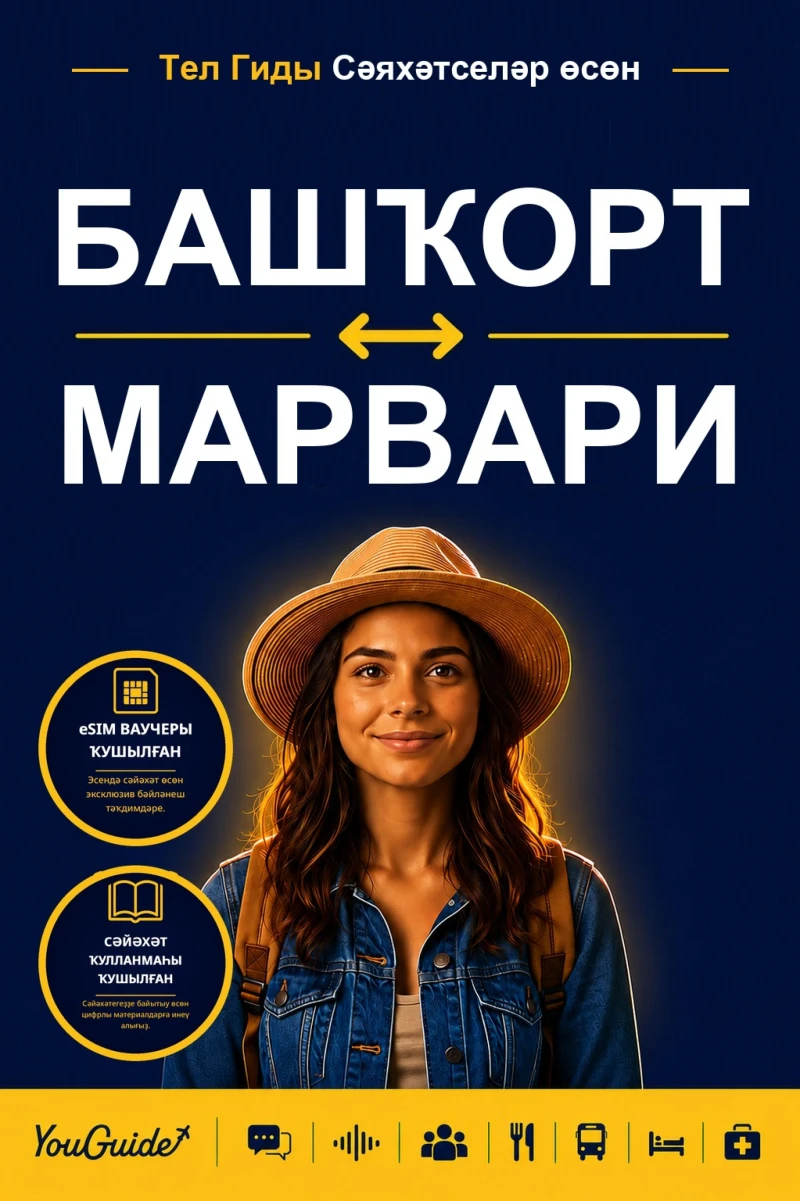 Portada: The Language Guide for Travelers - Bashkir to Marwari