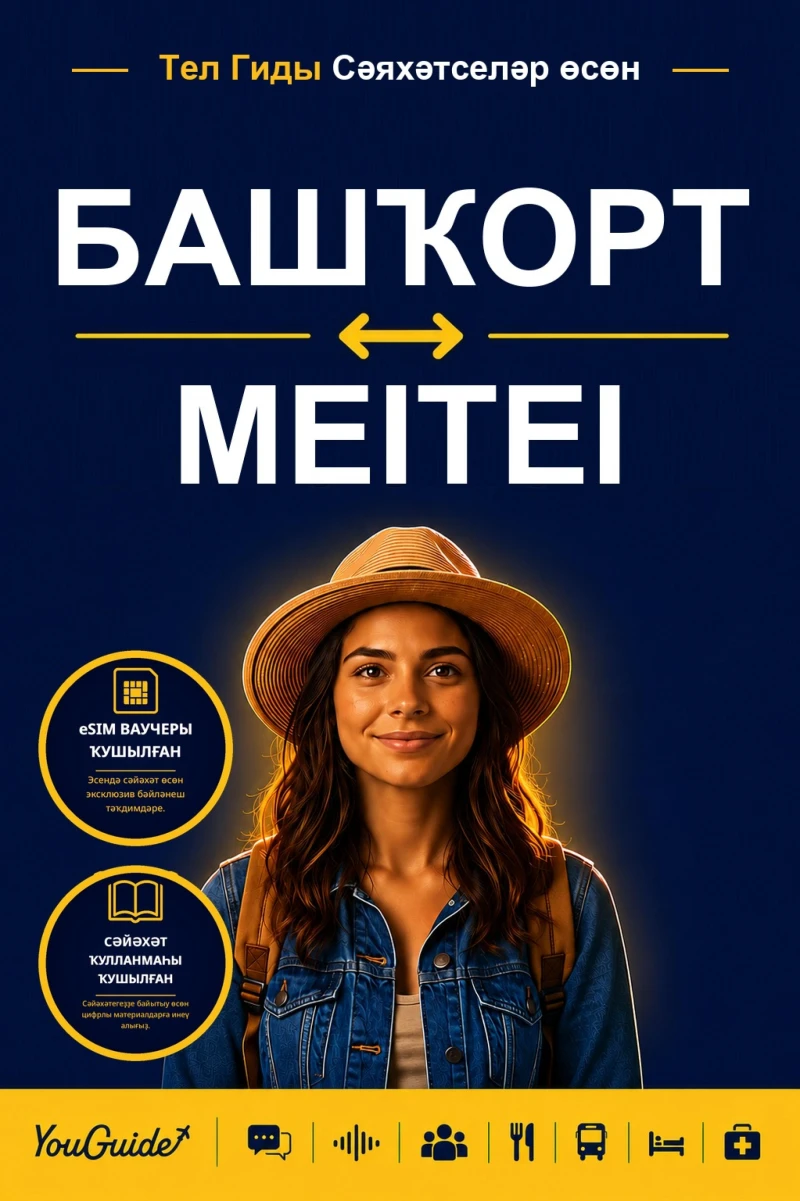 Portada: The Language Guide for Travelers - Bashkir to Meitei