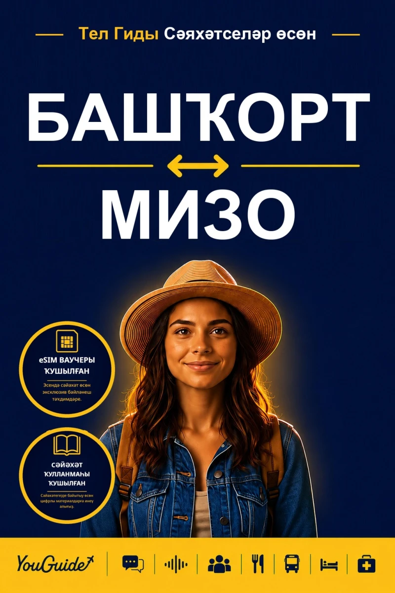 Portada: The Language Guide for Travelers - Bashkir to Mizo