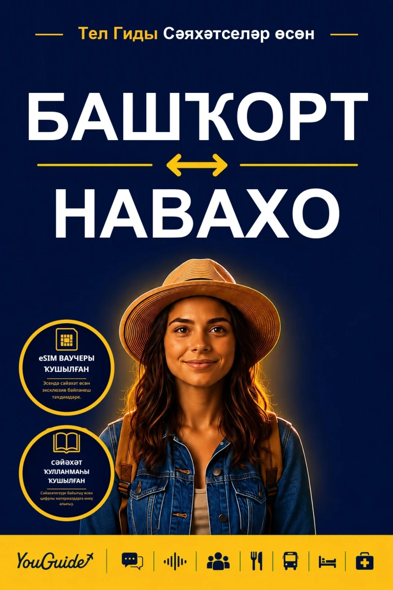 Portada: The Language Guide for Travelers - Bashkir to Navajo