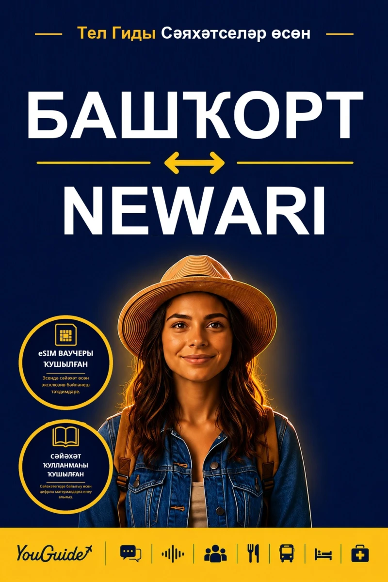 Portada: The Language Guide for Travelers - Bashkir to Newari
