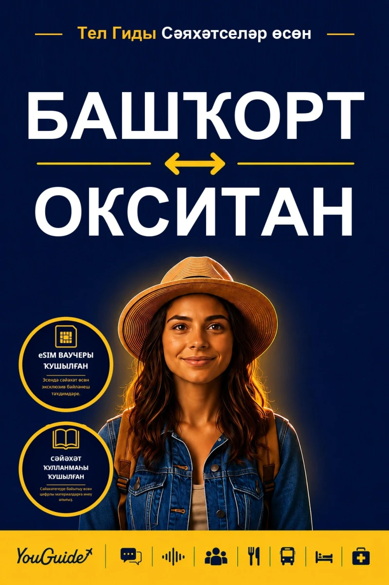 Portada: The Language Guide for Travelers - Bashkir to Occitan