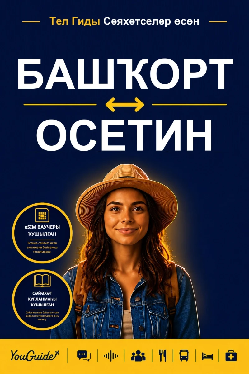 Portada: The Language Guide for Travelers - Bashkir to Ossetian