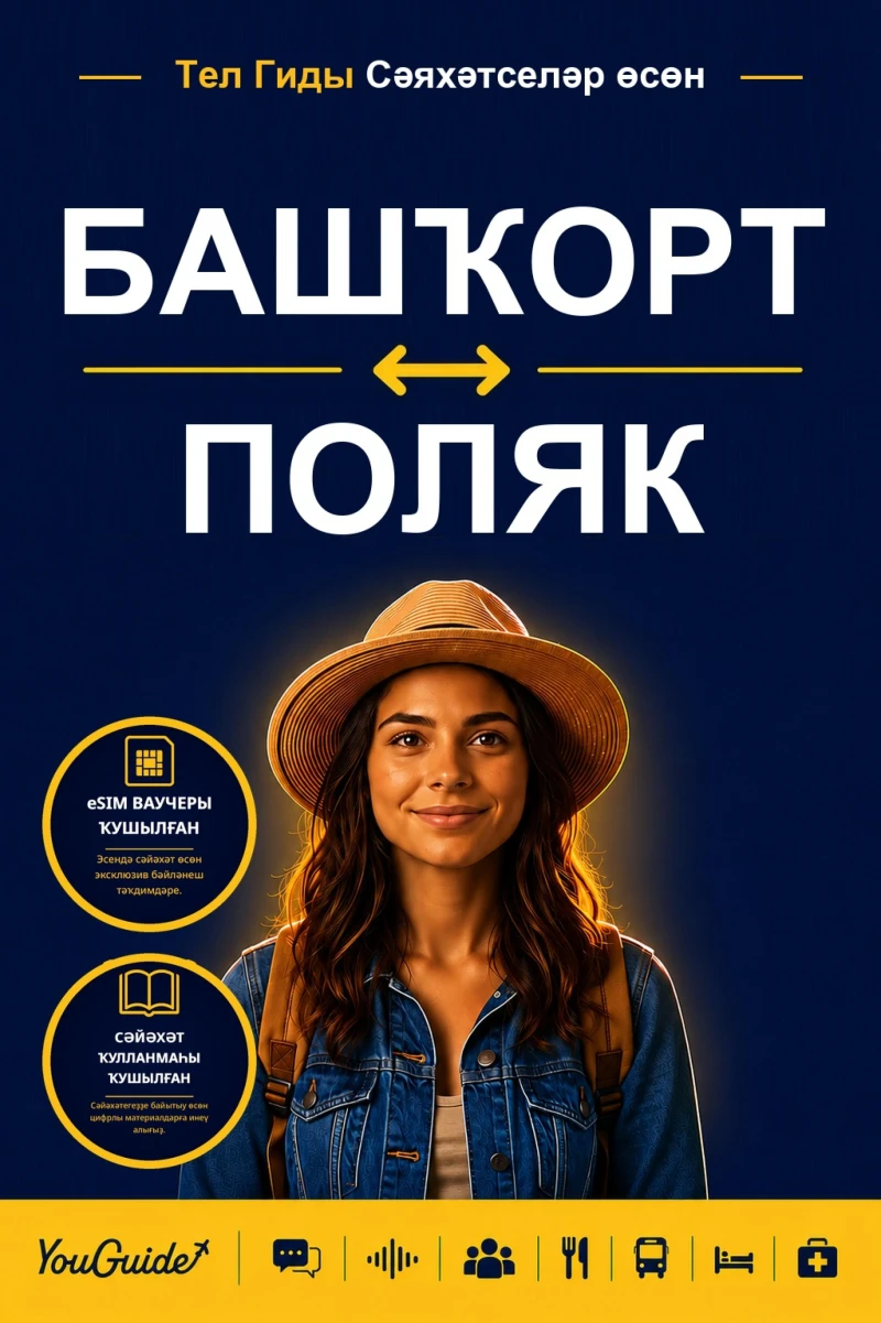 Portada: The Language Guide for Travelers - Bashkir to Polish