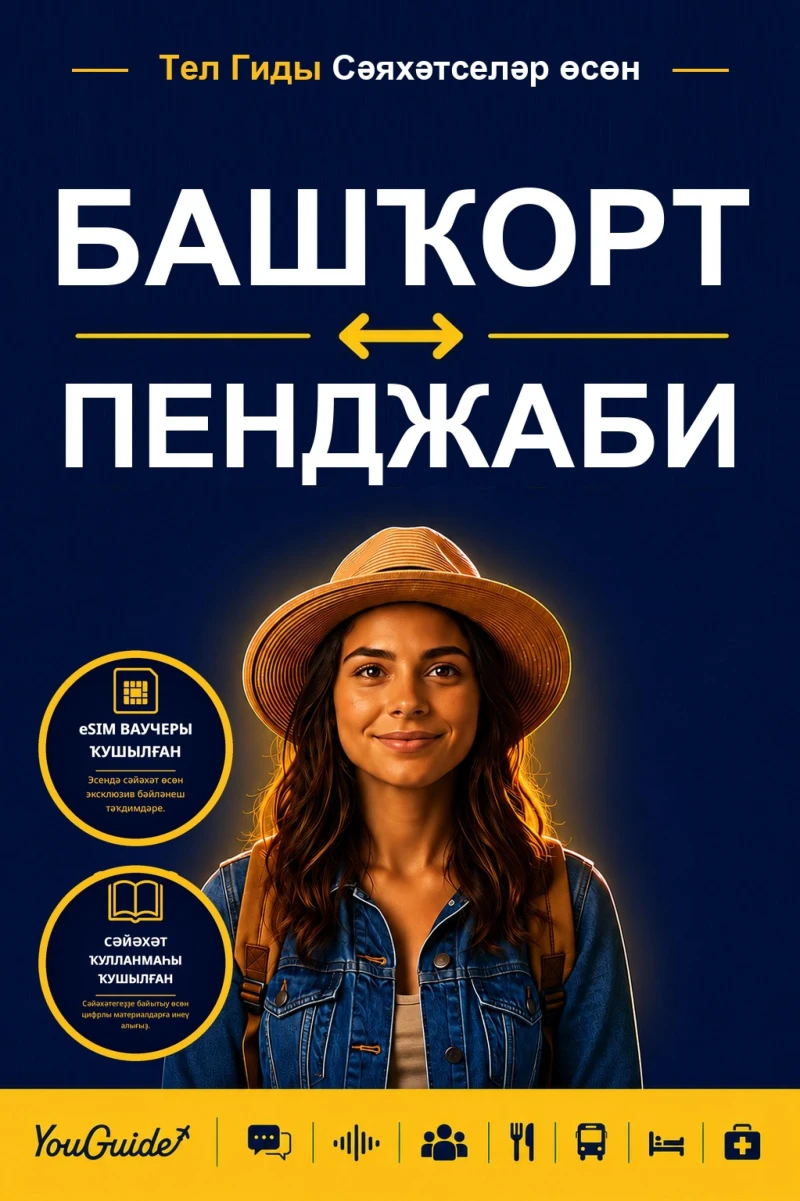 Portada: The Language Guide for Travelers - Bashkir to Punjabi