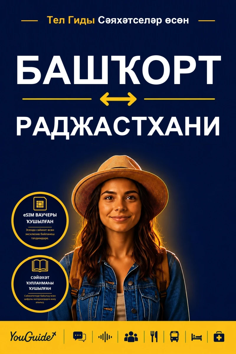 Portada: The Language Guide for Travelers - Bashkir to Rajasthani