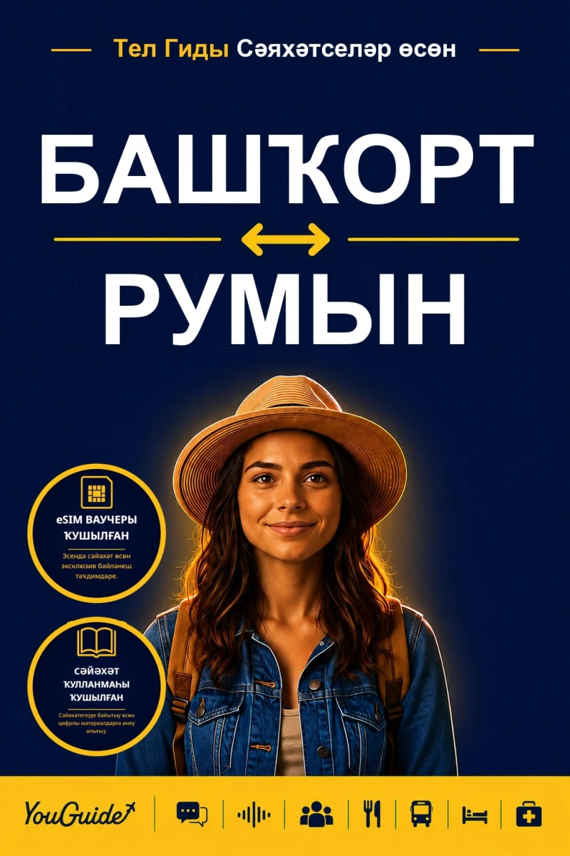 Portada: The Language Guide for Travelers - Bashkir to Romanian