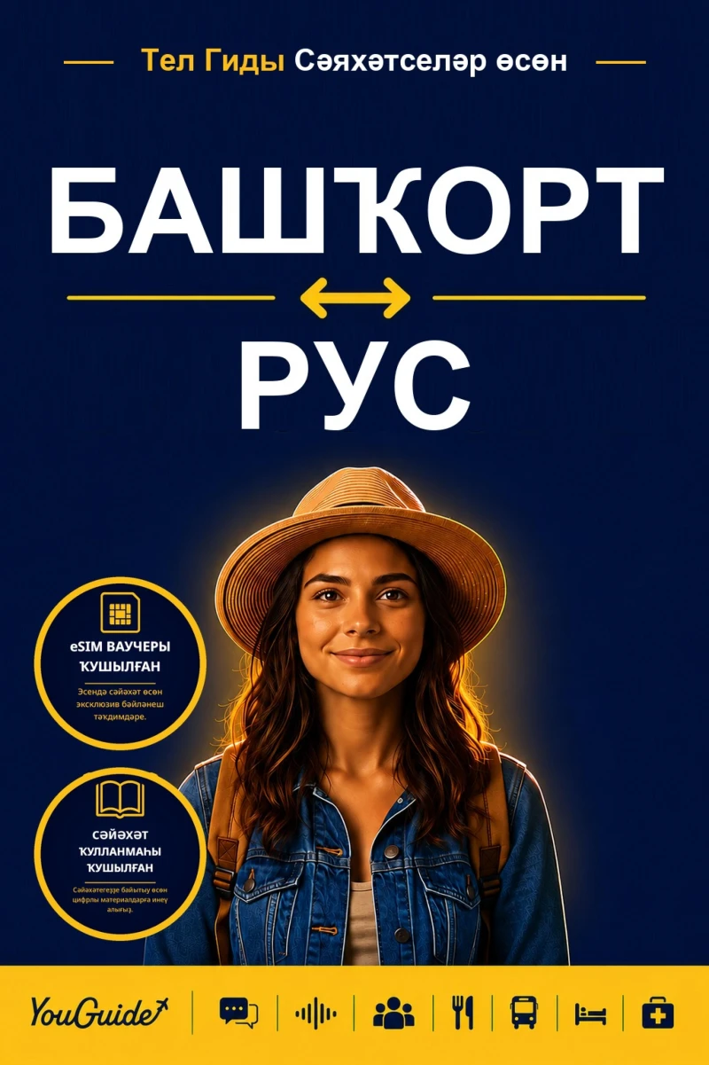 Portada: The Language Guide for Travelers - Bashkir to Russian