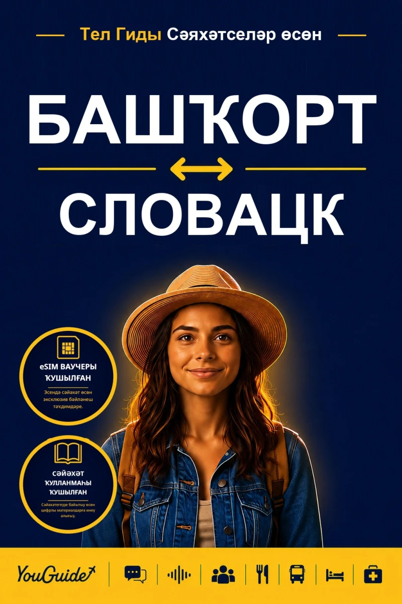 Portada: The Language Guide for Travelers - Bashkir to Slovak
