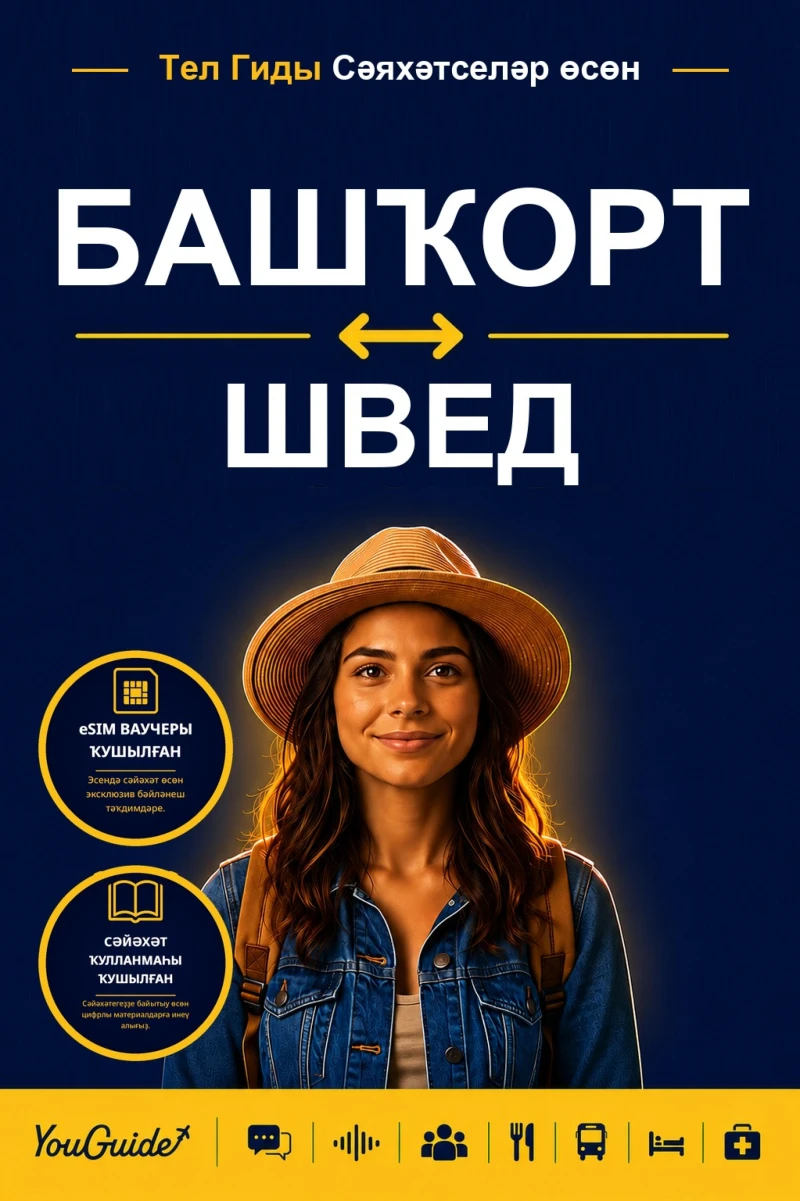 Portada: The Language Guide for Travelers - Bashkir to Swedish