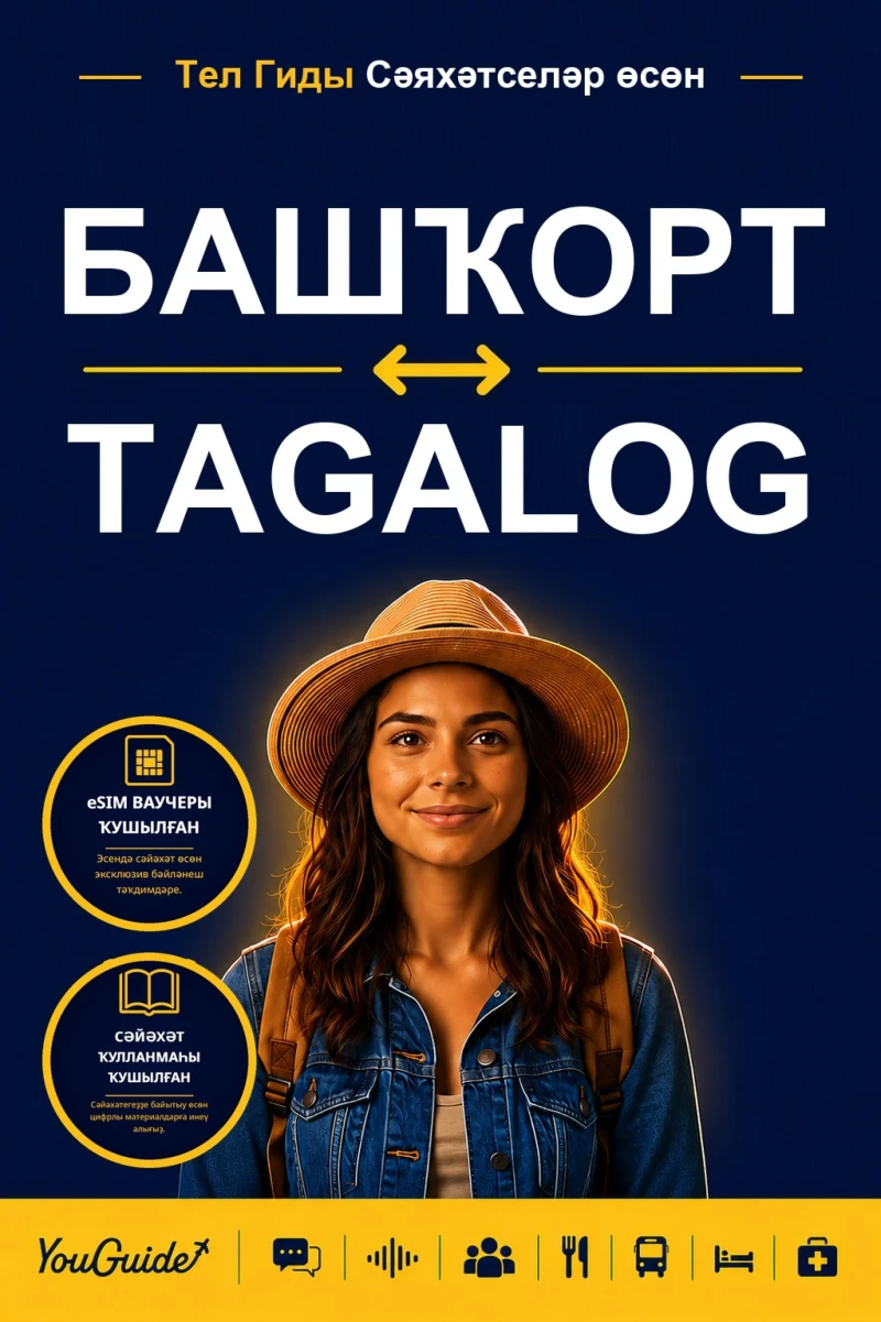 Portada: The Language Guide for Travelers - Bashkir to Tagalog